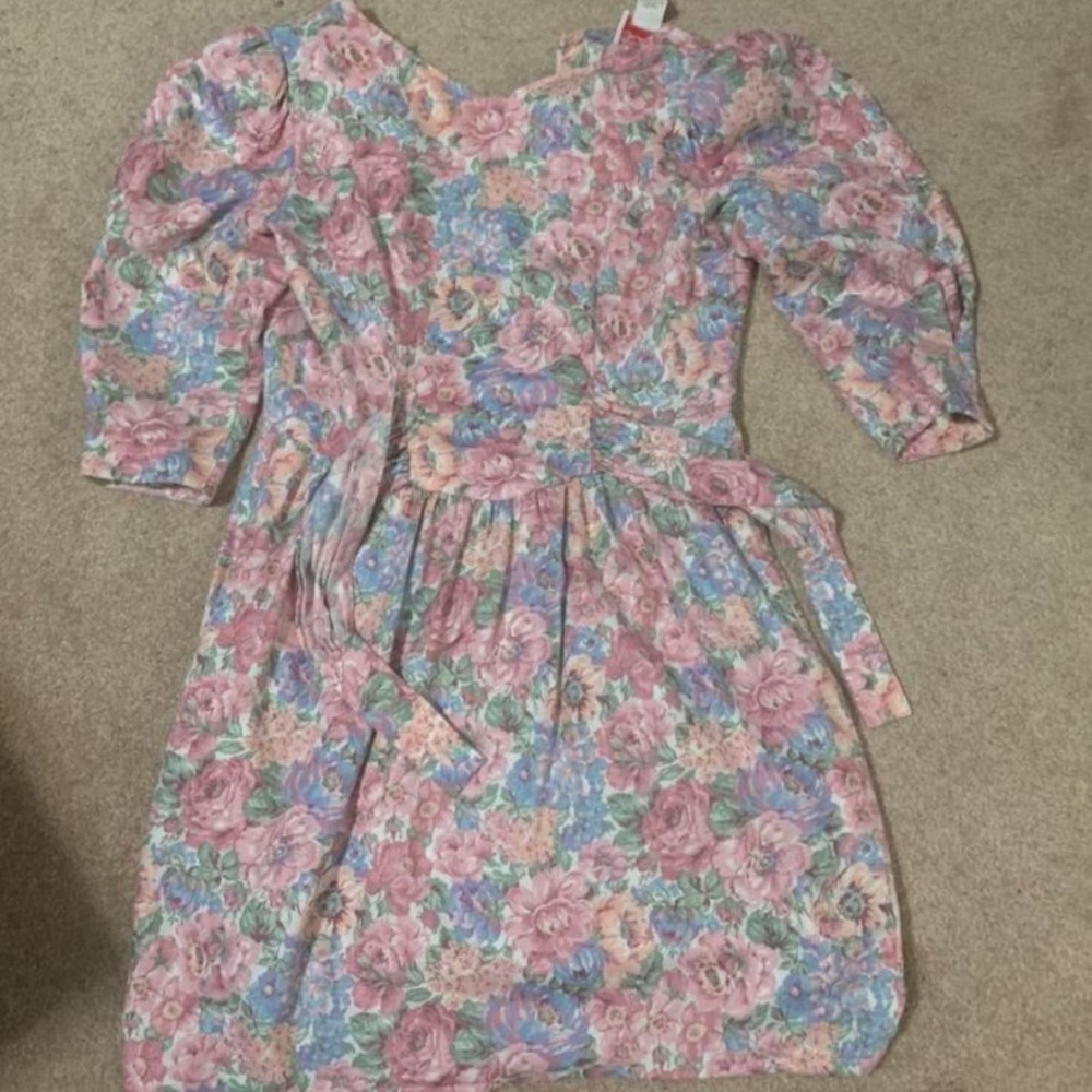 Vintage Lanz floral dress